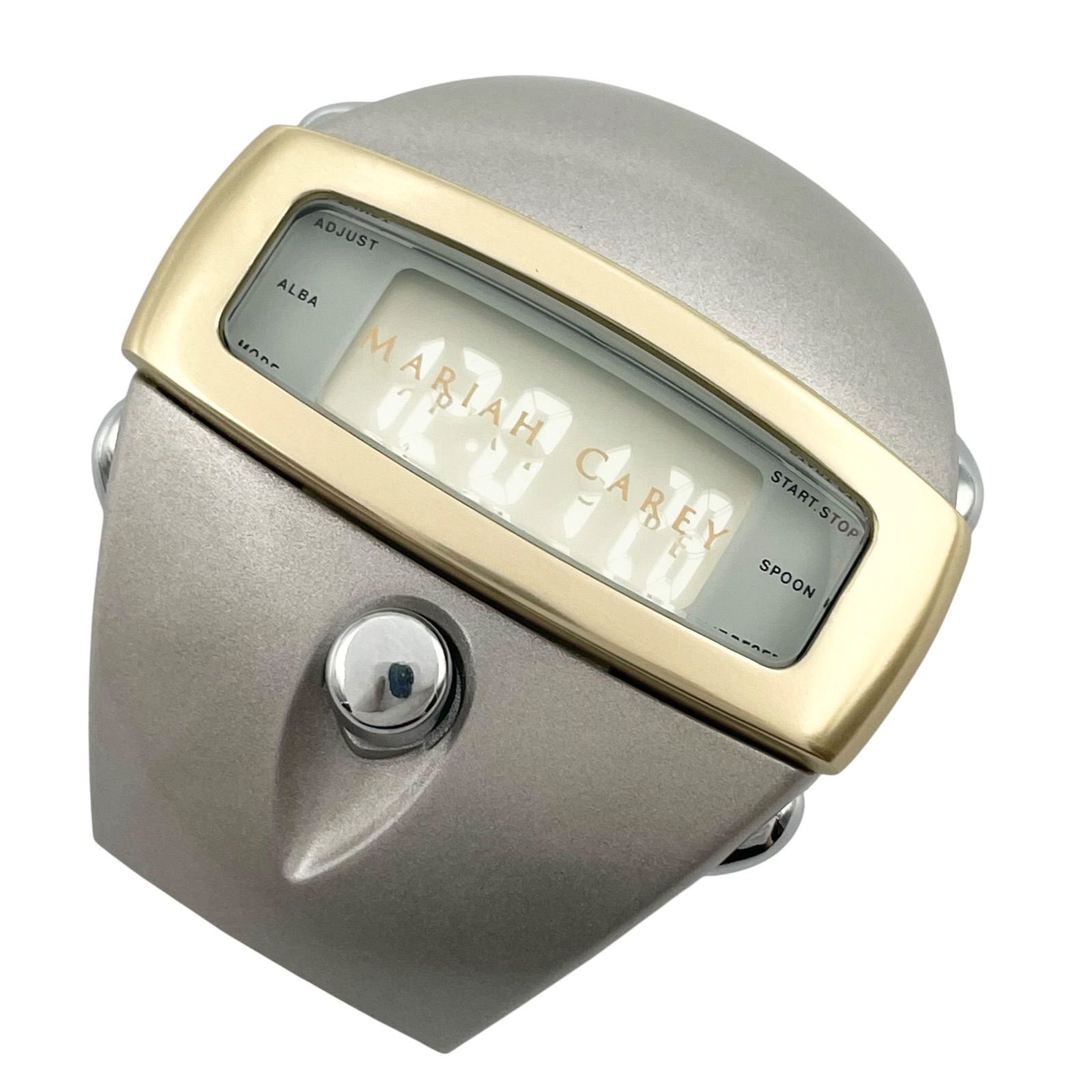 Operated/Brand New 10,000 Batteries Limited Edition SEIKO Seiko Watch ALBA Alba SPOON Spoons W626-4100 Mariah Carey MARIAH CAREY Digital Vintage Silver [S10]