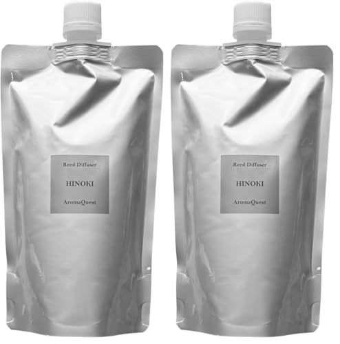 アロマクエスト リードディフューザー ヒノキの香り 280ml 詰替 リフィル ルームフレグランス アロマディフューザー 日本製 (× 2)送料無料 edaa2f7a