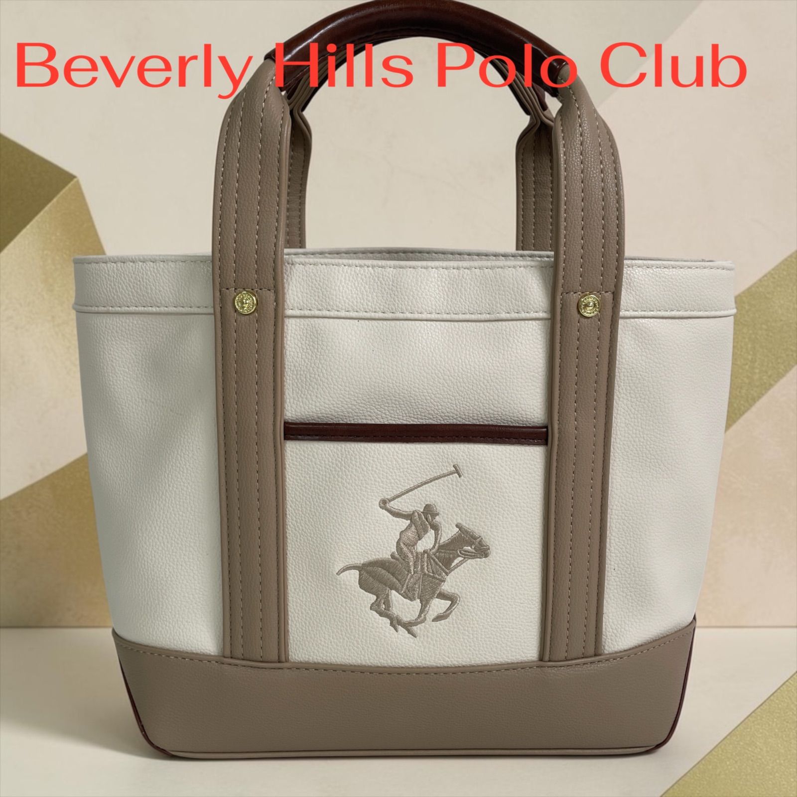 Beverly Hills Polo Club ハンドバッグ 美品 ユニセックス - メルカリ