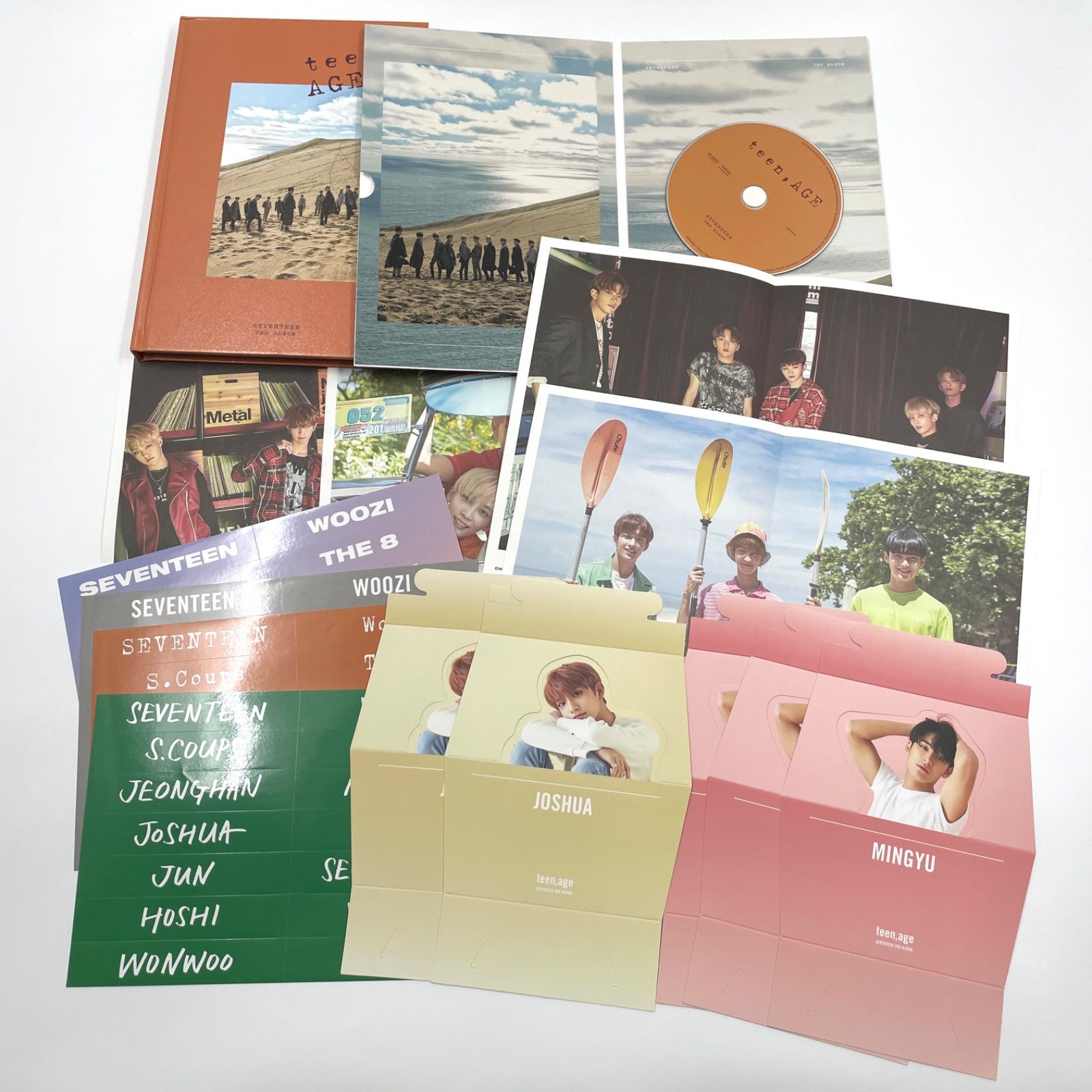 SEVENTEEN まとめ売り お値下げ中 SEVENTEEN セブチ アルバム シングル CD まとめ売り TEEN, AGE SECTOR