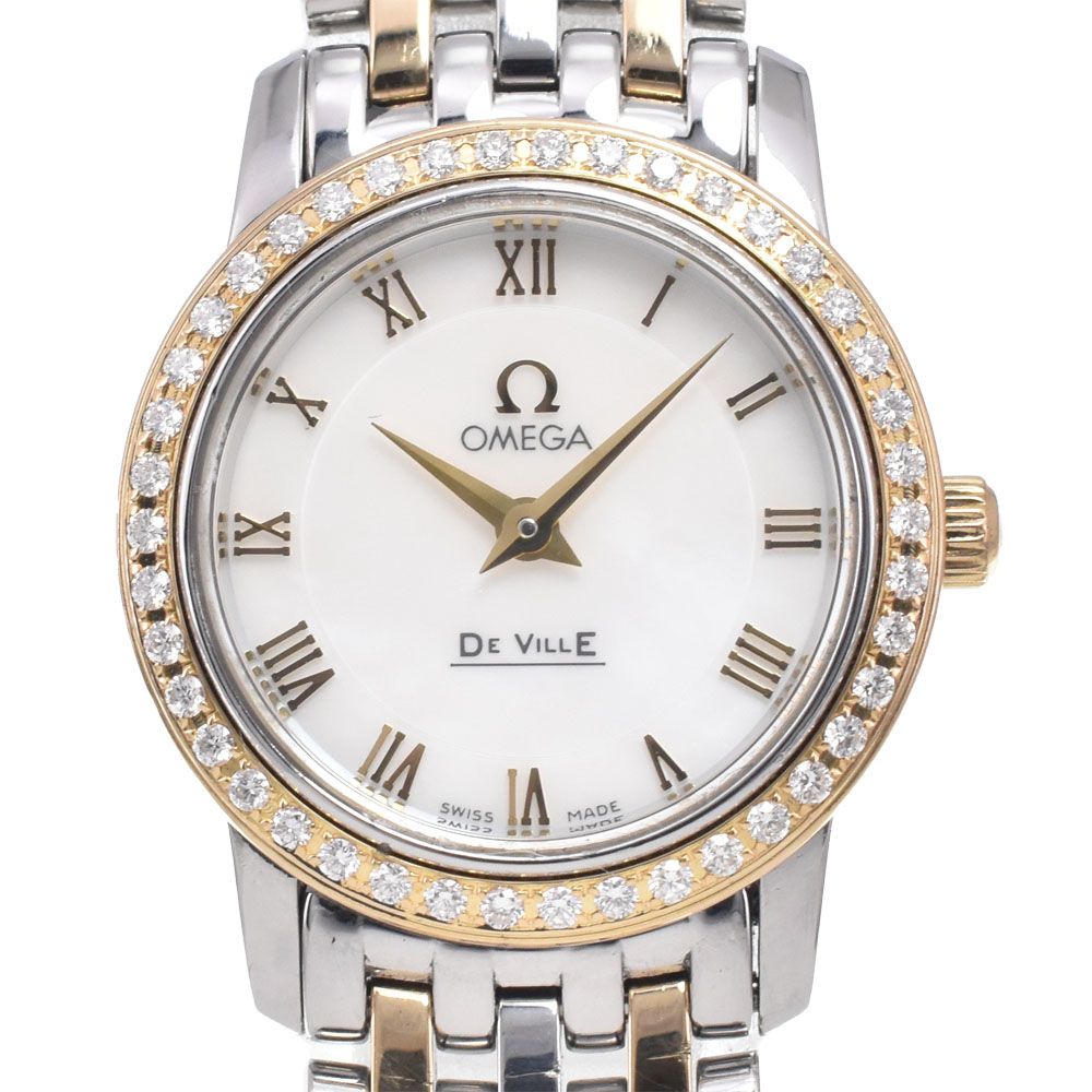 オメガ OMEGA デビル YGベゼル クォーツ レディース _944932 クォーツ