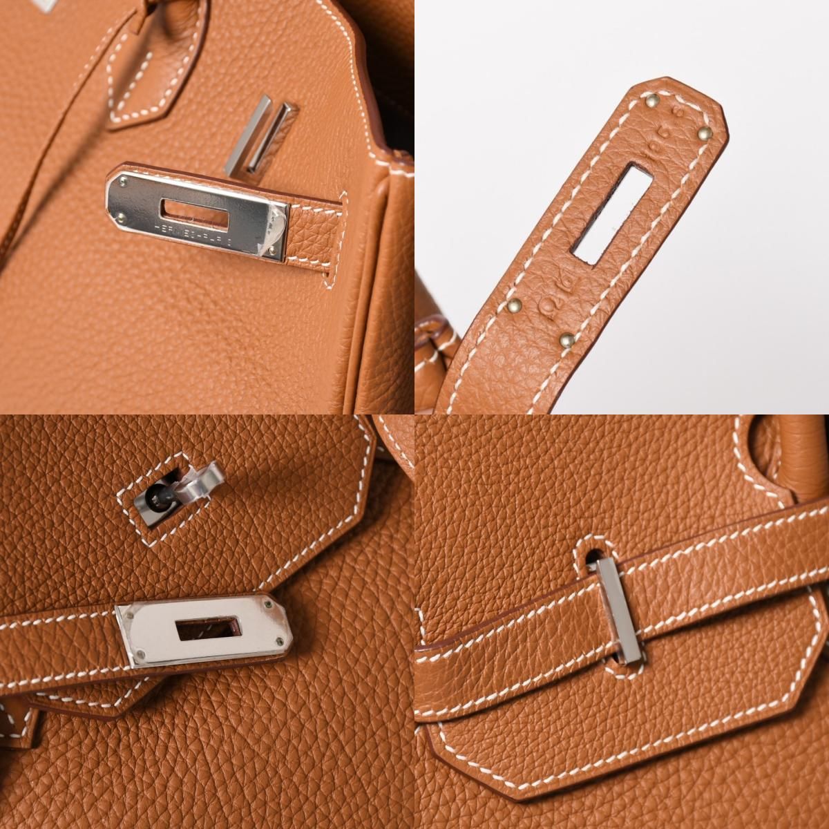 新品同様品 HERMES エルメス バーキン40 ゴールド トゴ 40cm □Q刻印