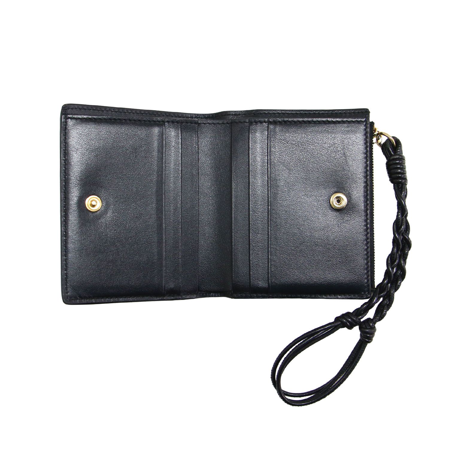 JIL SANDER ジル・サンダー 財布 ブラック 黒 ミニフレンチウォレット