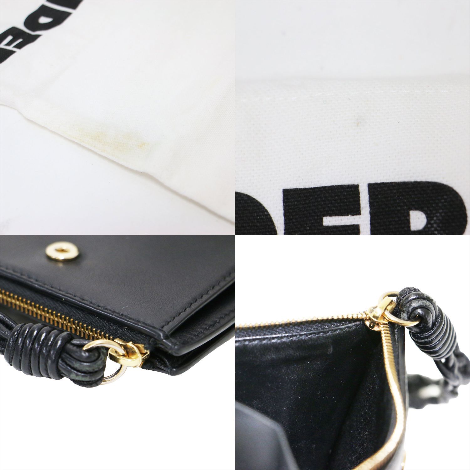 JIL SANDER ジル・サンダー 財布 ブラック 黒 ミニフレンチウォレット