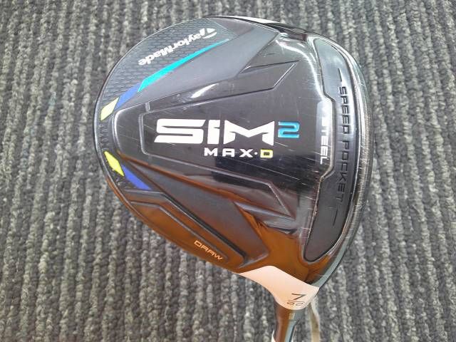 中古 フェアウェイウッド テーラーメイド SIM2 MAX-D/TENSEI BLUE TM50(JP)/S/22[4789]■博多