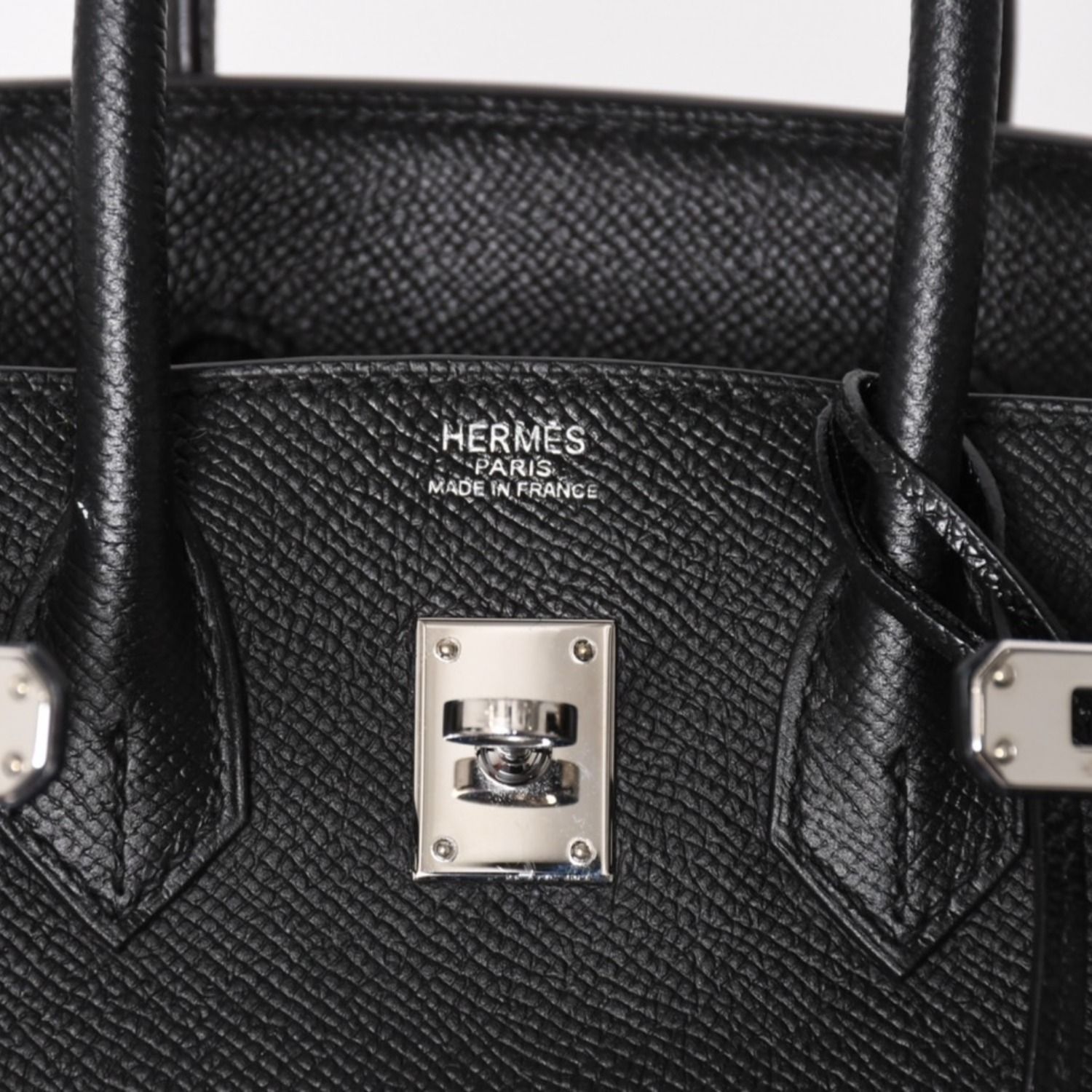 HERMES エルメス バーキン25 ハンドバッグ □L刻印 ヴォーエプソン