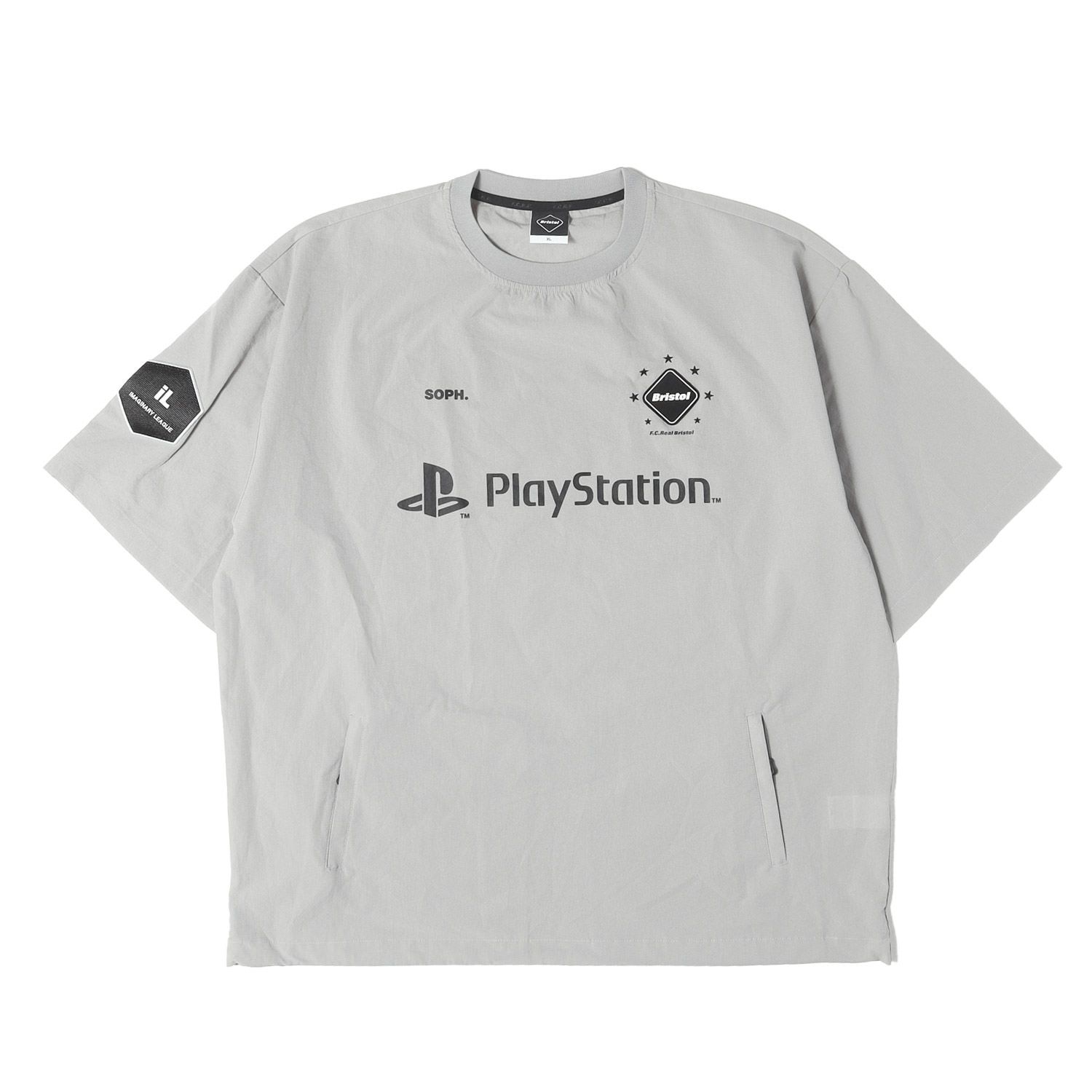 美品】F.C.Real Bristol エフシーレアルブリストル Tシャツ グレー