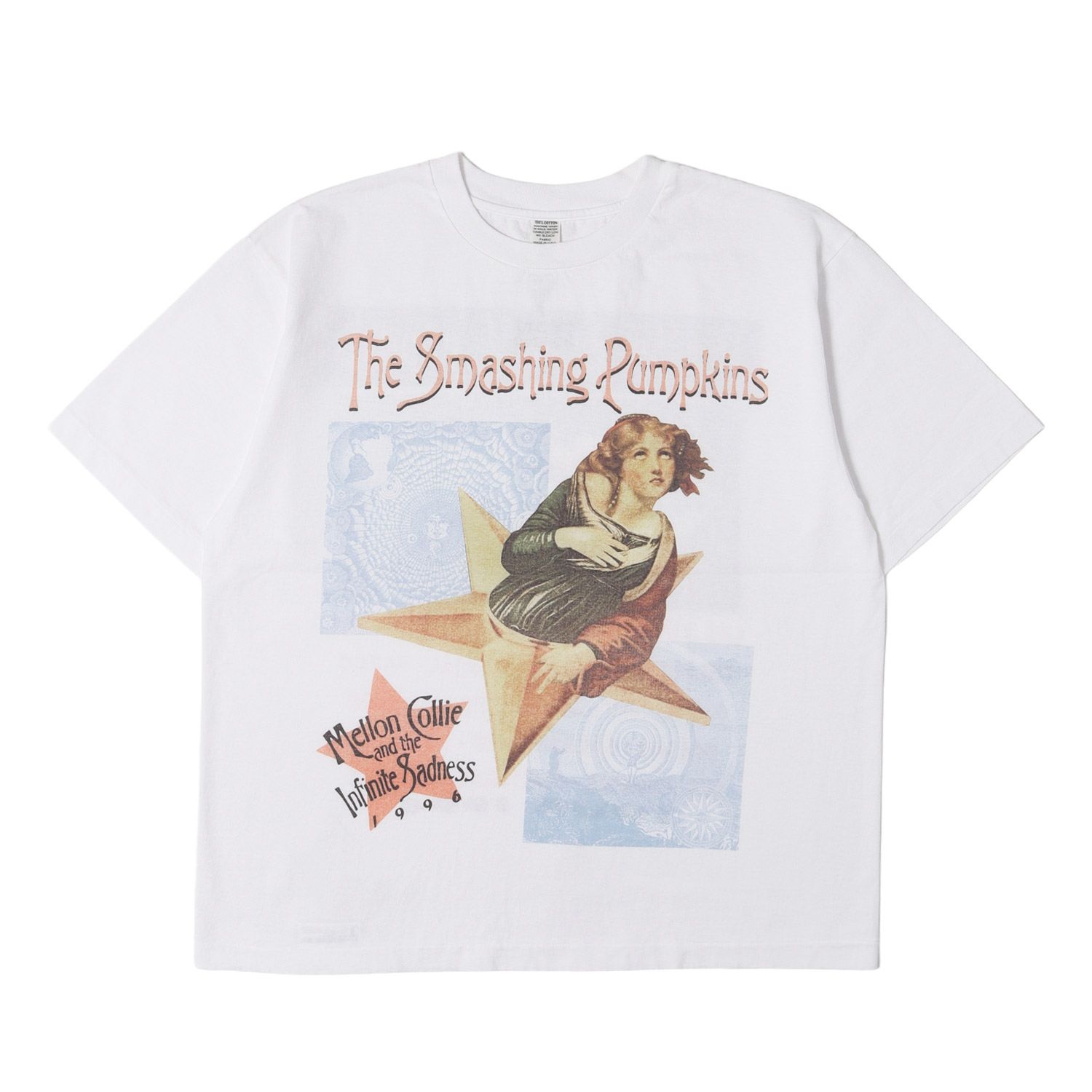 【新品】FREAKS STORE フリークスストア Tシャツ ホワイト 白 サイズ:L 26SS スマッシングパンプキンズ Tシャツ SMASHING PUMPKINS MC TOUR 96 TEE トップス カットソー 半袖【メンズ】