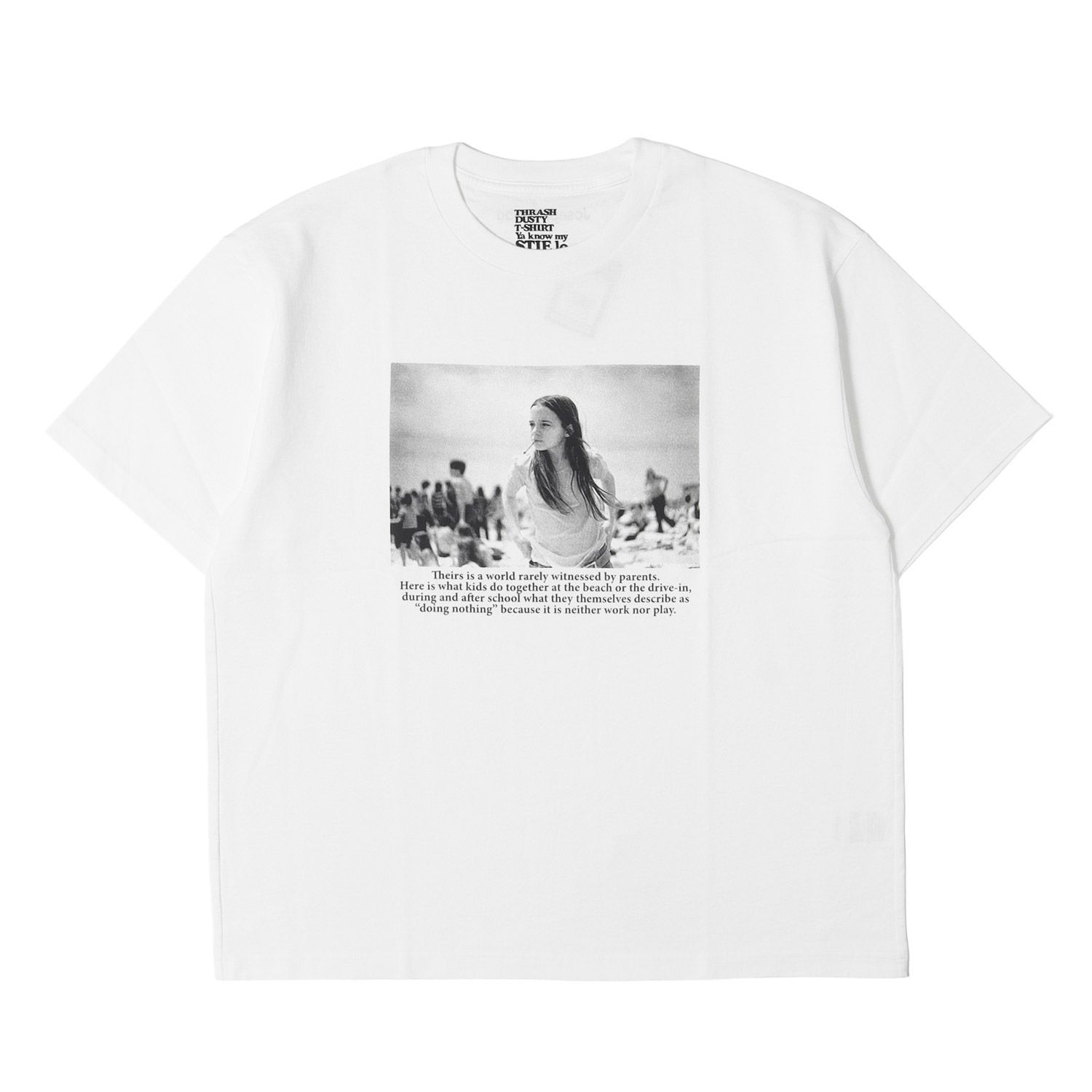 新品】MINEDENIM マインデニム Tシャツ ホワイト 白 サイズ:L 26SS