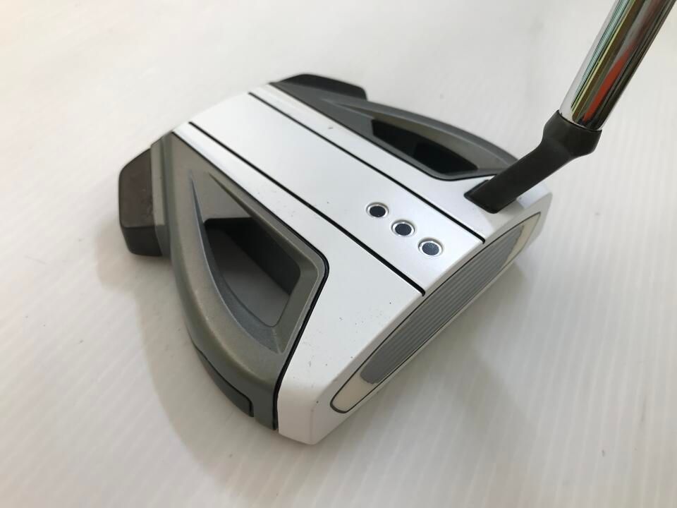 テーラーメイド　Spider EX PLATINUM/WHITE FLOW NECK　パター　中古【最短即日発送】｜詳細画像