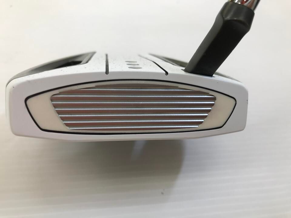 テーラーメイド　Spider EX PLATINUM/WHITE FLOW NECK　パター　中古【最短即日発送】｜詳細画像
