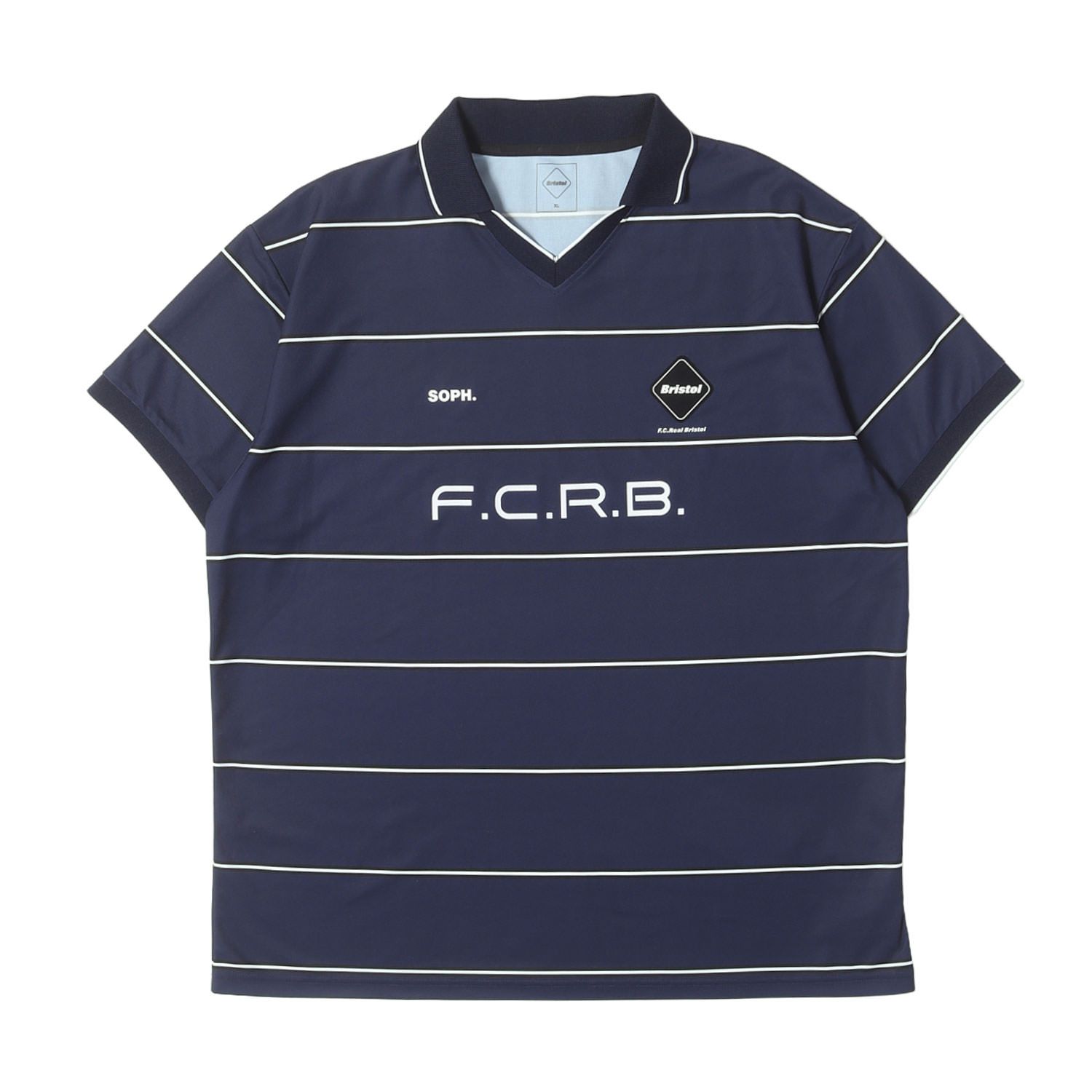 F.C.Real Bristol エフシーレアルブリストル Tシャツ ネイビー 紺