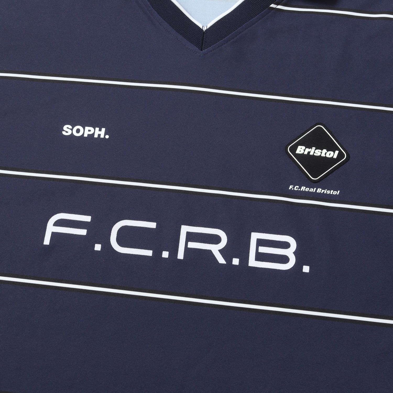 F.C.Real Bristol エフシーレアルブリストル Tシャツ ネイビー 紺