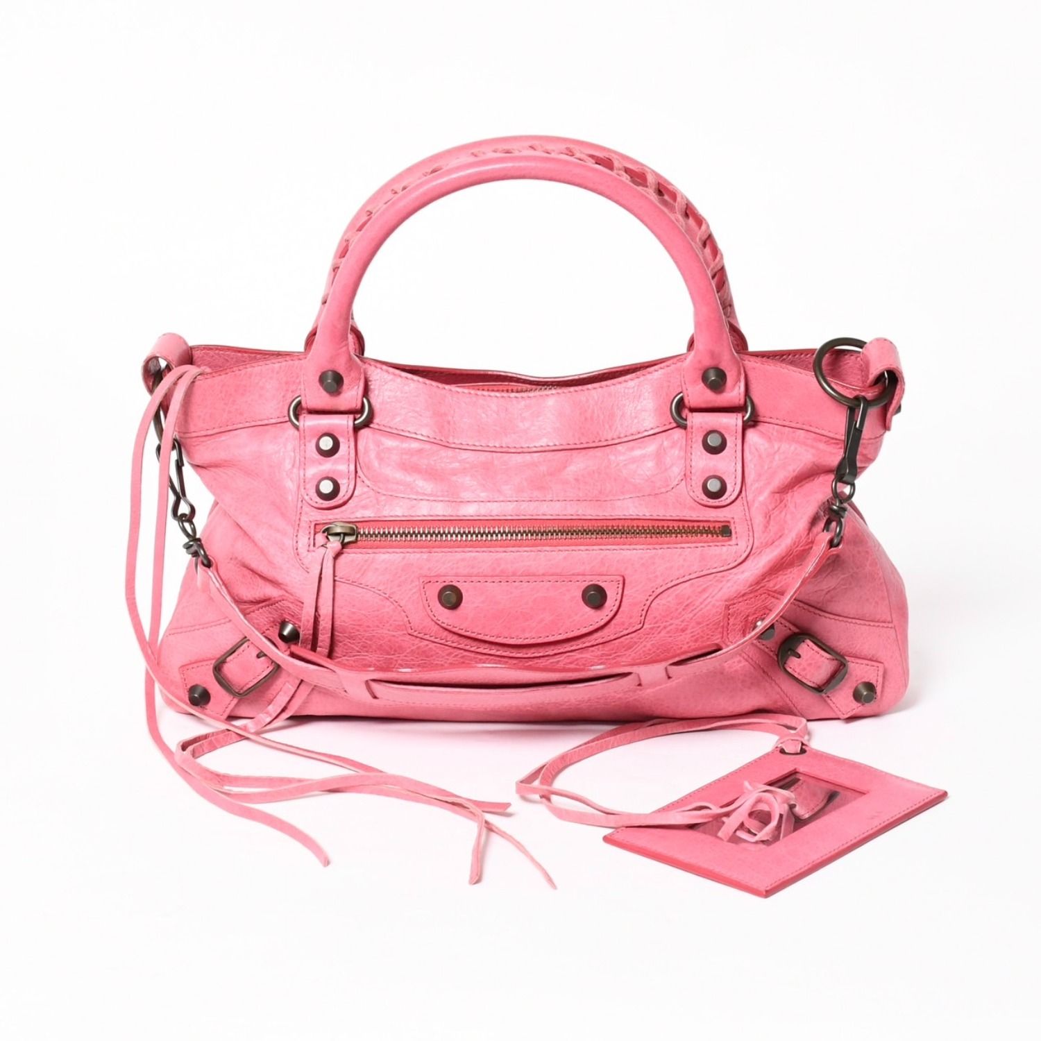 極美品 BALENCIAGA バレンシアガ ザ・ファースト 2WAY ハンドバッグ