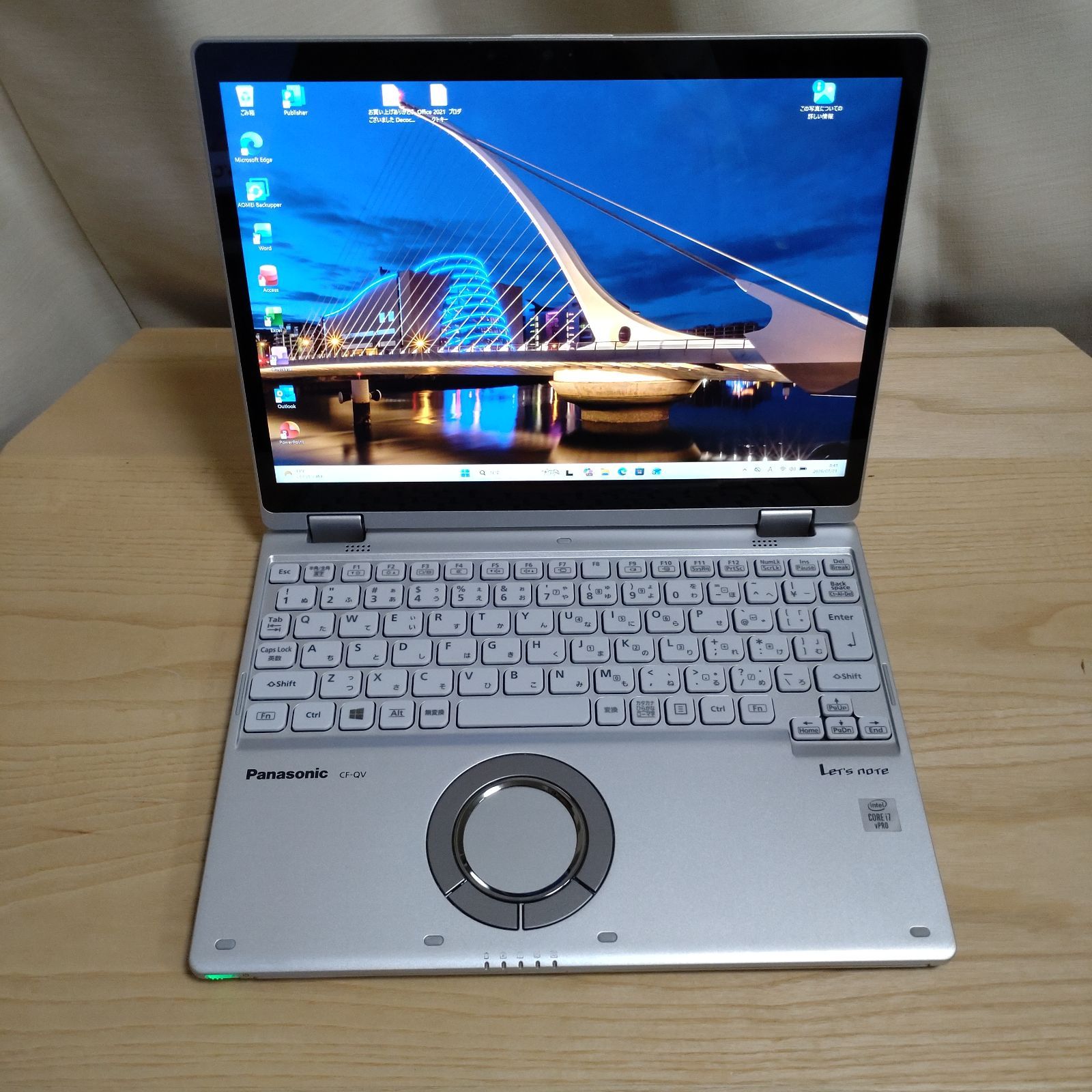 Panasonic CF-QV9 Core i7/16GB/SSD512GB Win11 Office2021 LTE - メルカリ