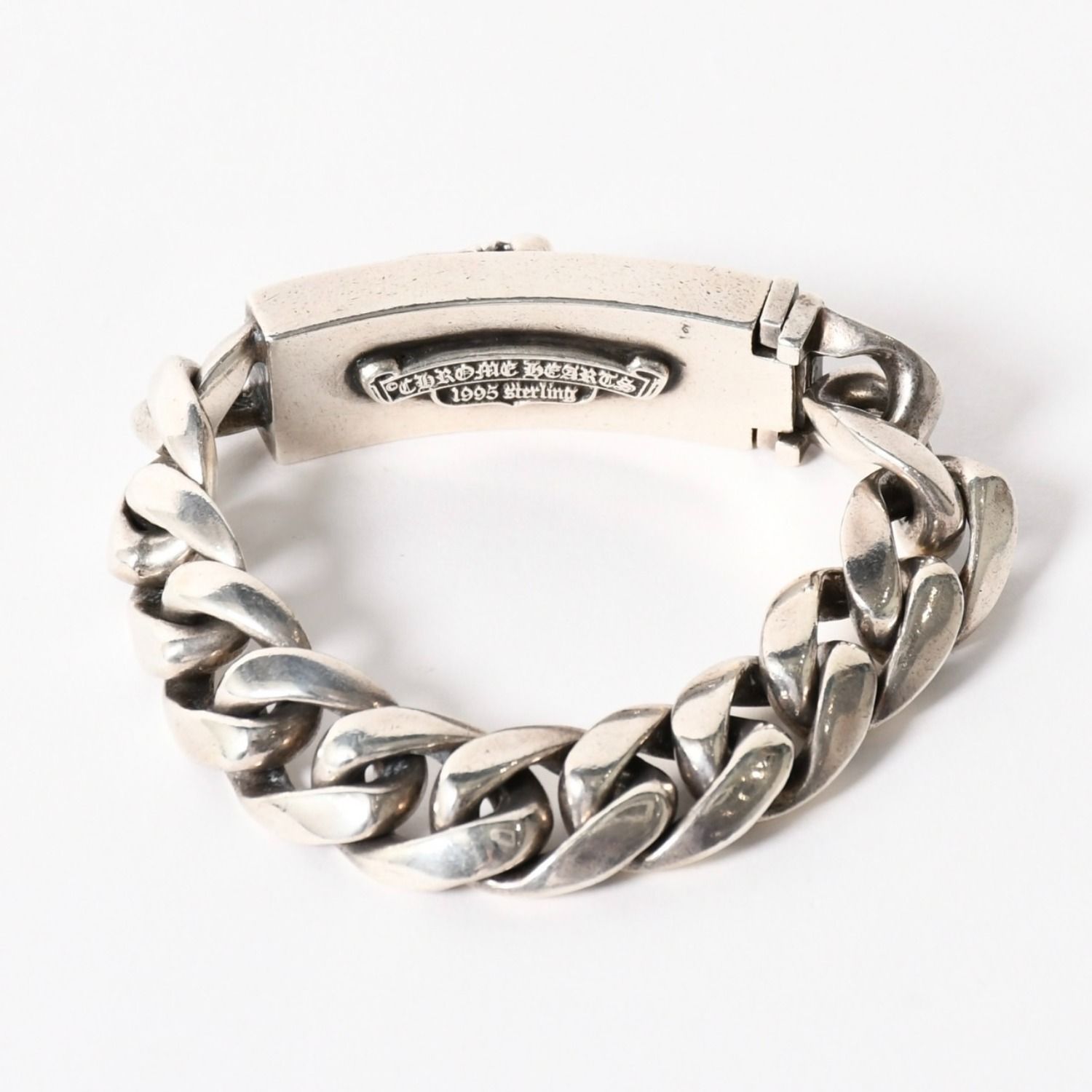 極美品 CHROME HEARTS クロムハーツ IDブレスレット ダガー 11リンク