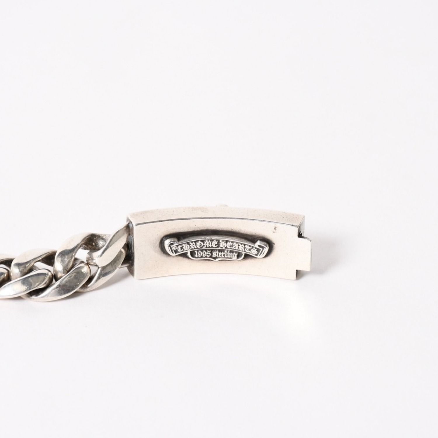 極美品 CHROME HEARTS クロムハーツ IDブレスレット ダガー 11リンク