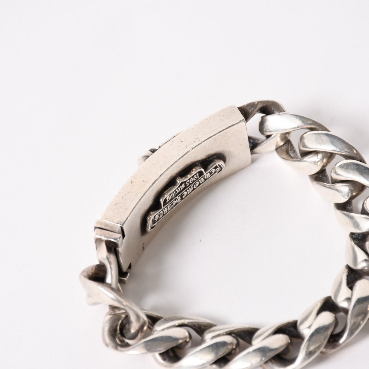極美品 CHROME HEARTS クロムハーツ IDブレスレット ダガー 11リンク