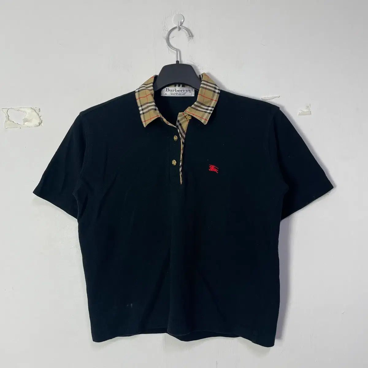 バーバリー チェック 半袖 カラーTシャツ
