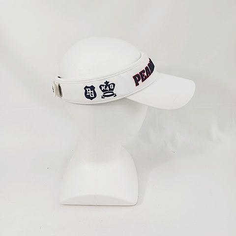 パーリーゲイツ PEARLY GATES ゴルフ 帽子 サンバイザー バイザー ロゴ