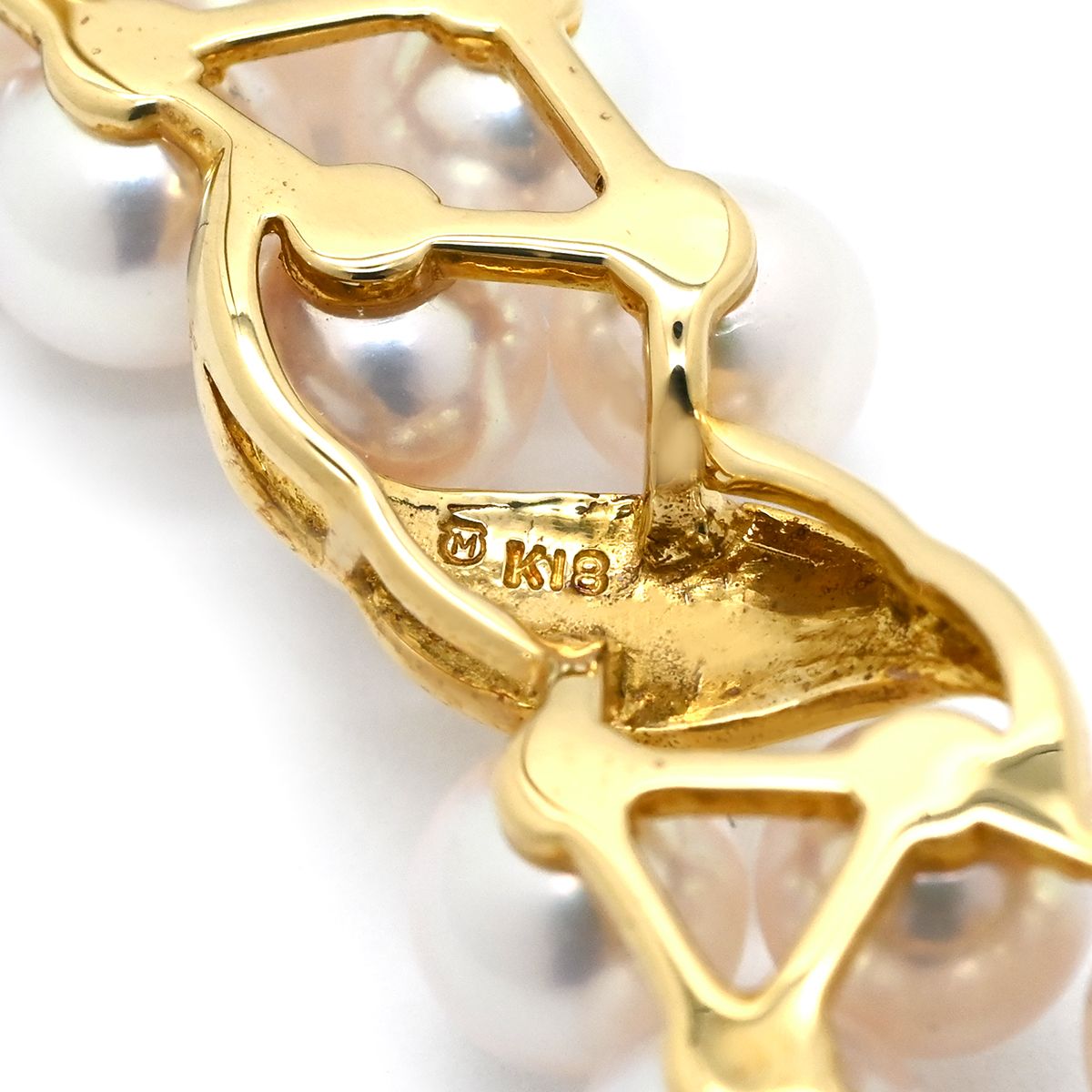 ミキモト MIKIMOTO ブローチ パール デザインブローチ パールホワイト