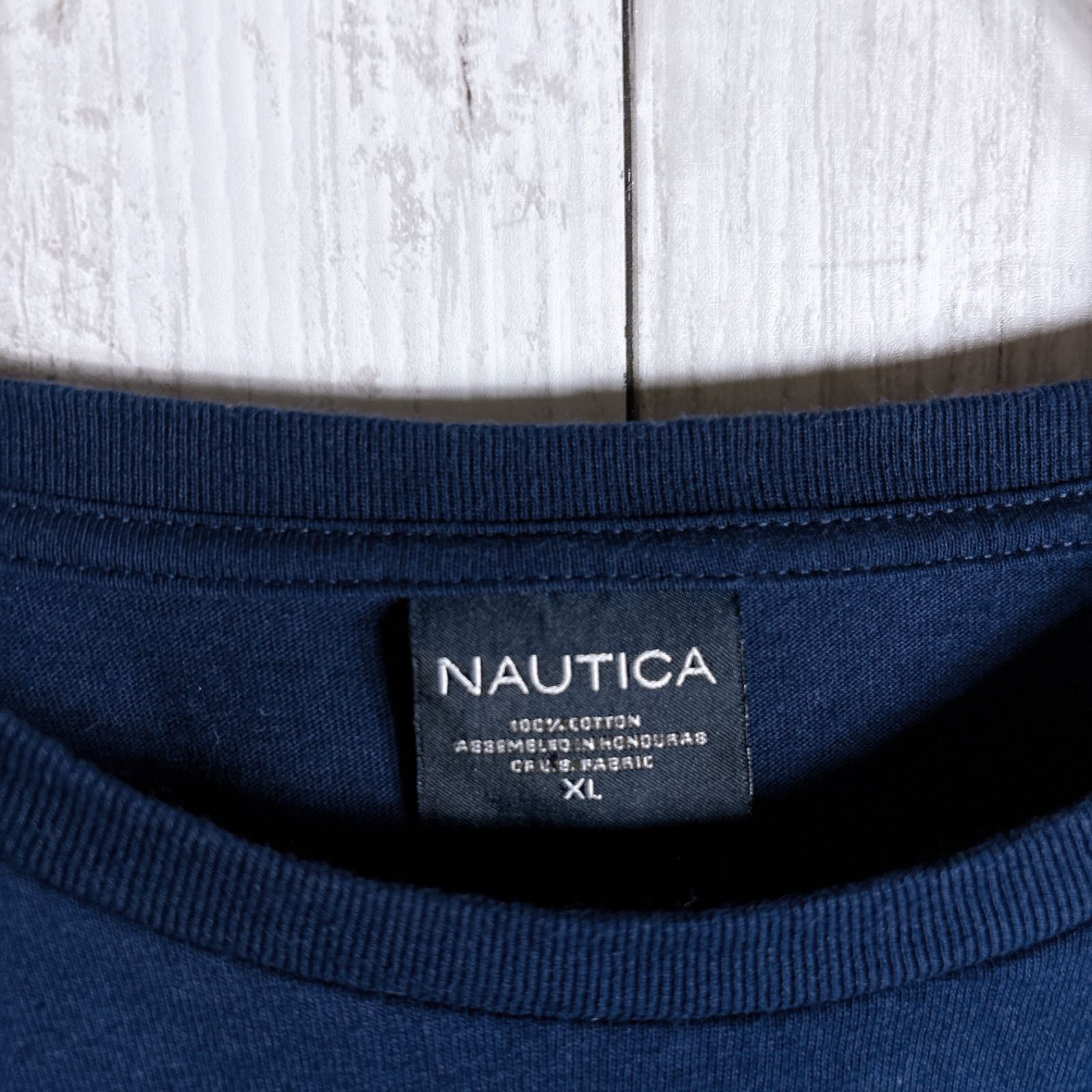 人気デザイン】00s Vintage NAUTICA T-SHIRT ノーティカ ネイビー
