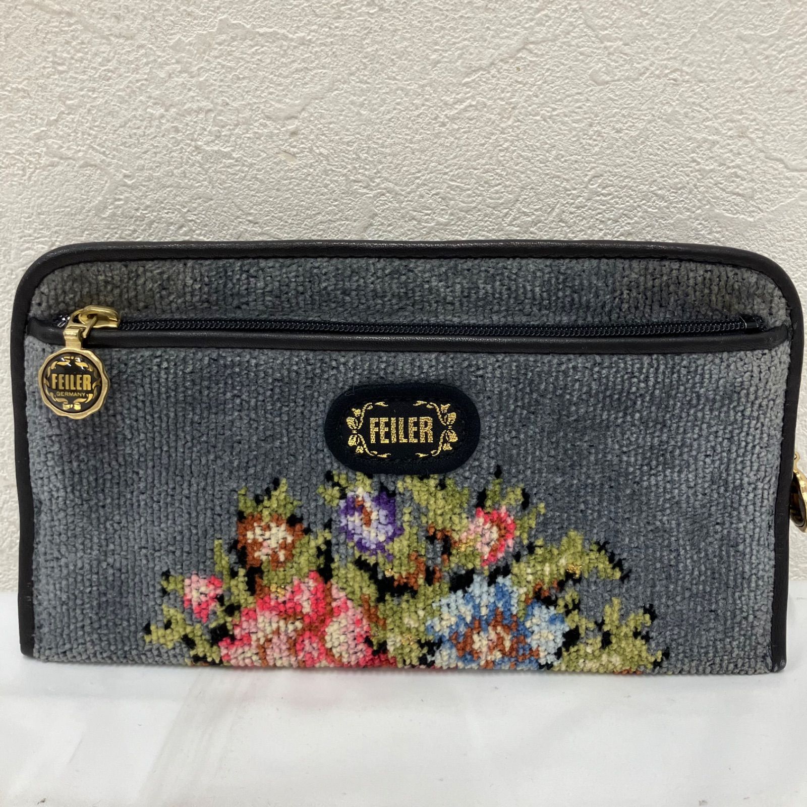 6266 FEILER フェイラー ポーチ お財布ポーチ 長財布 カードポケット