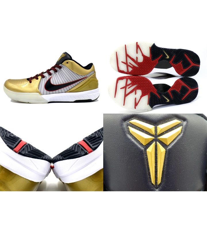 ナイキ NIKE 【 KOBE 4 Protro Metallic Gold and Dark Obsidian