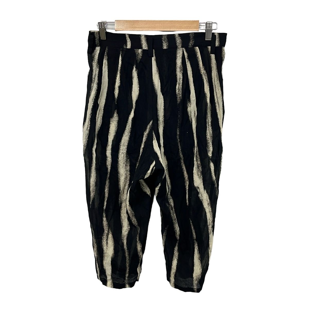 LIMI feu(リミフゥ) パンツ サイズ2 M レディース美品 - 黒×グレー