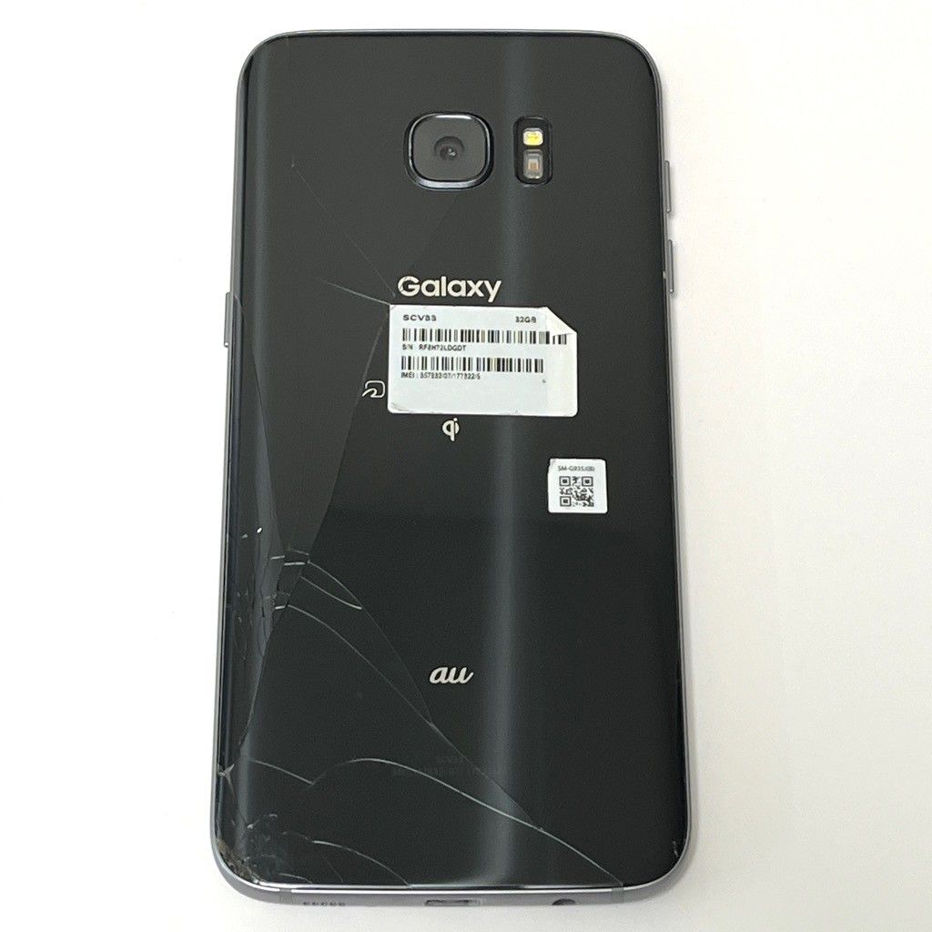 訳あり】Galaxy S7 edge SCV33 32GB ブラック - メルカリ