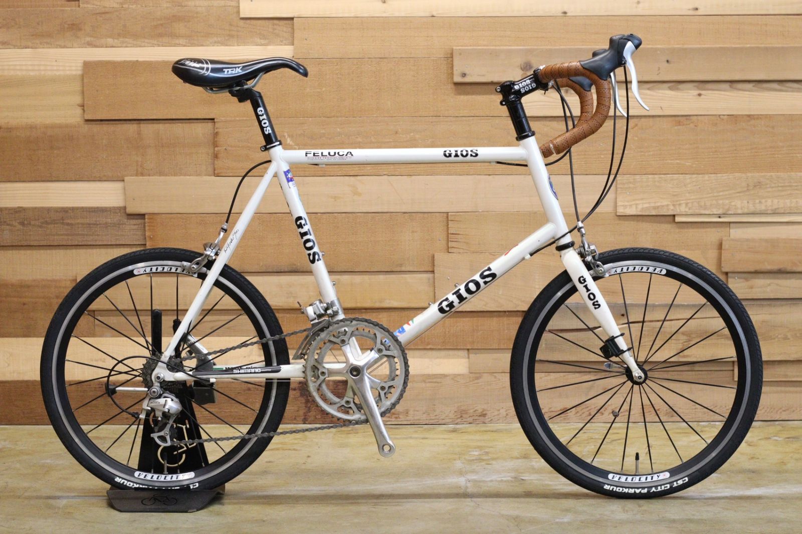 ジオス GIOS フェルーカ FELUCA 48サイズ シマノ ソラ 3400 MIX 9S クロモリ ミニベロ ロードバイク 20インチ 451 【立川店】