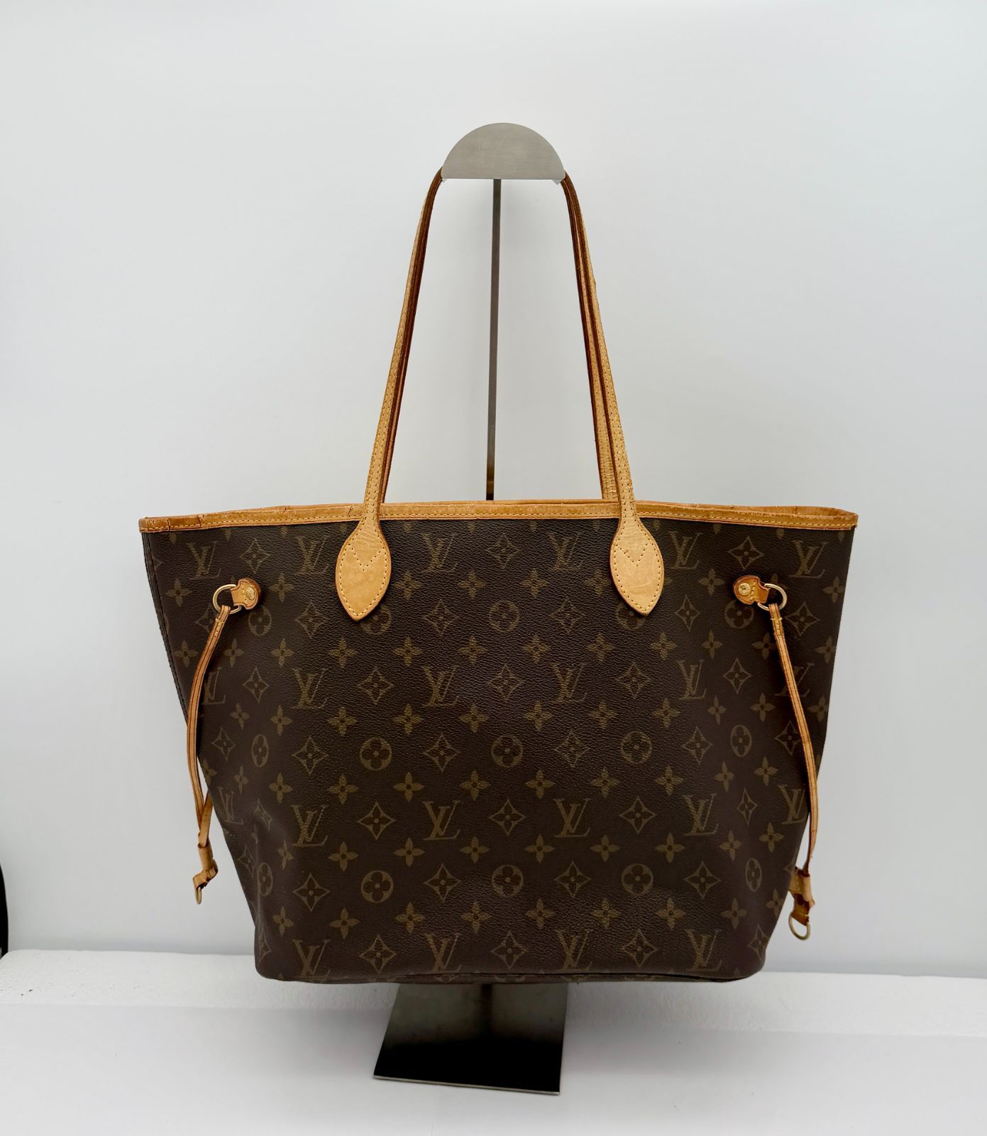 LOUIS VUITTON ルイ ヴィトン M40995 モノグラム ネヴァーフルMM トートバッグ ショルダーバッグ ベージュ 55,000円