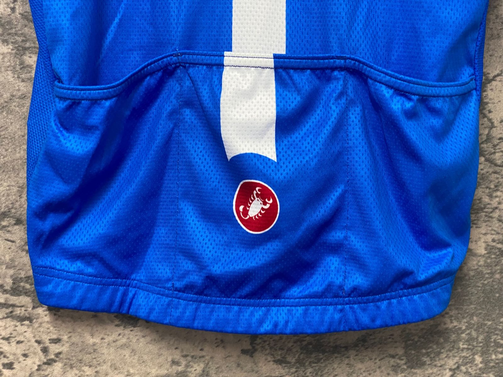 KJ759 カステリ CASTELLI 半袖 サイクルジャージ 青 L - メルカリ