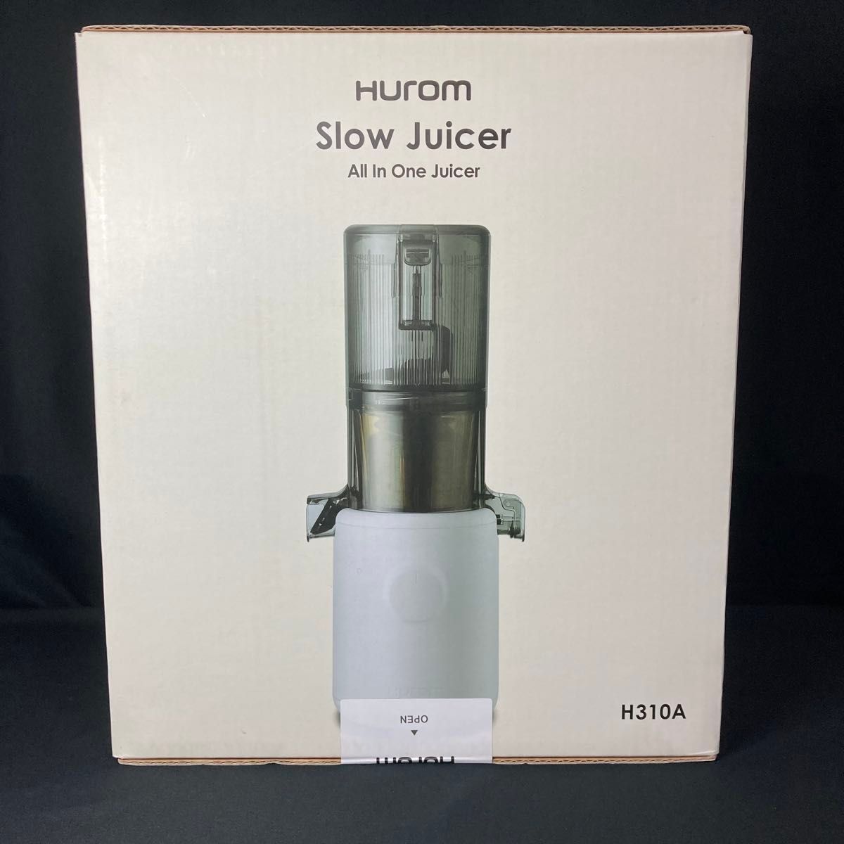 F320 HUROM ヒューロム スロージューサー H310A Juicer Slow ミキサー フードプロセッサー ホワイト