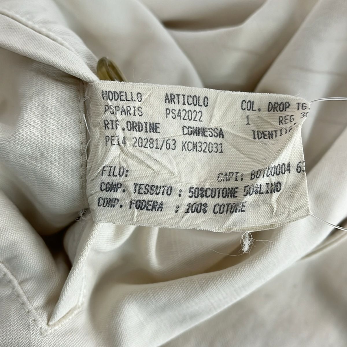 lardini(ラルディーニ) パンツ サイズ1 S メンズ美品 - アイボリー