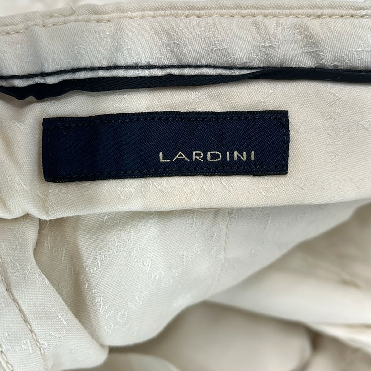 lardini(ラルディーニ) パンツ サイズ1 S メンズ美品  - アイボリー フルレングス lardini(ラルディーニ) パンツ サイズ1 S メンズ美品 - アイボリー