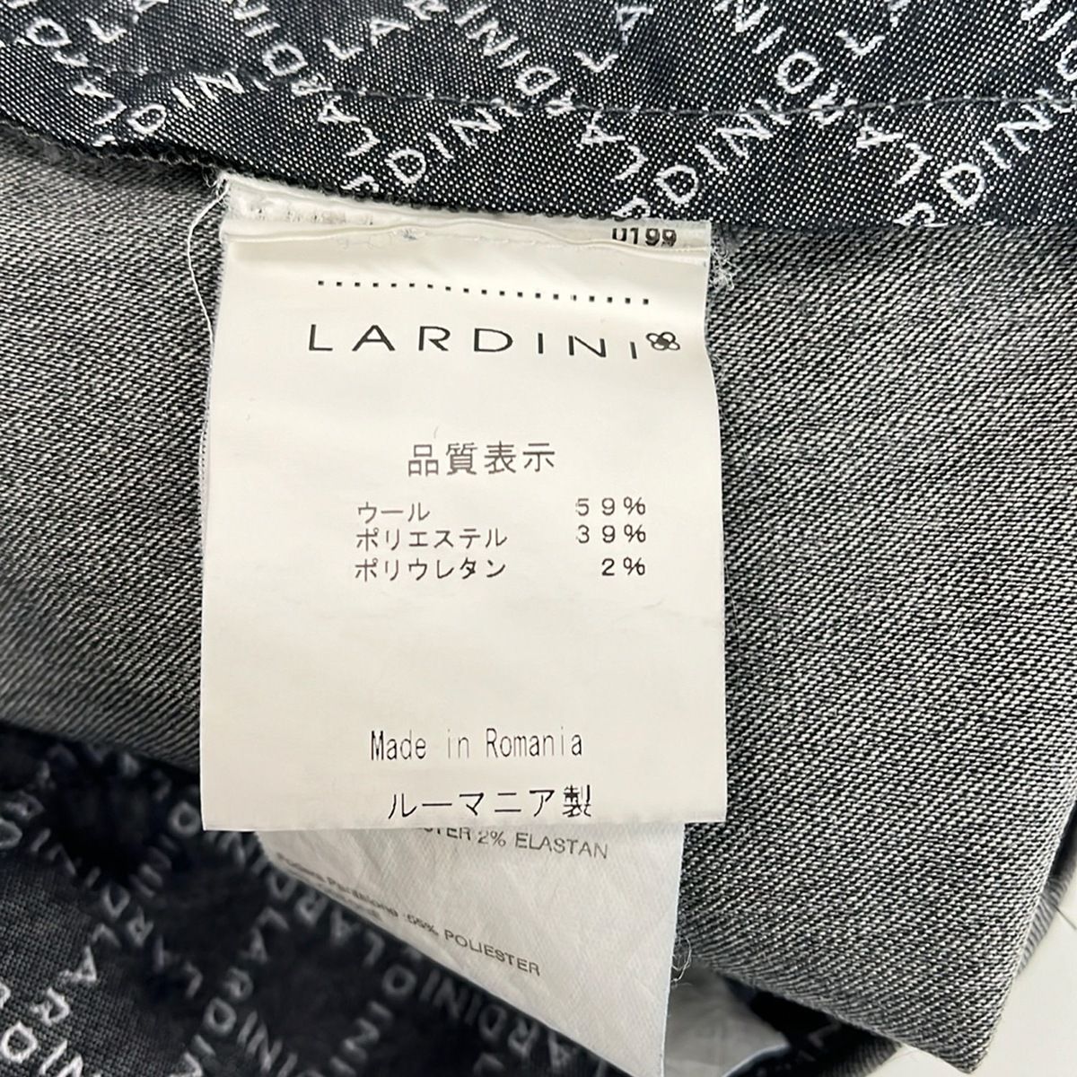 lardini(ラルディーニ) パンツ サイズ29 メンズ美品 - グレー フル