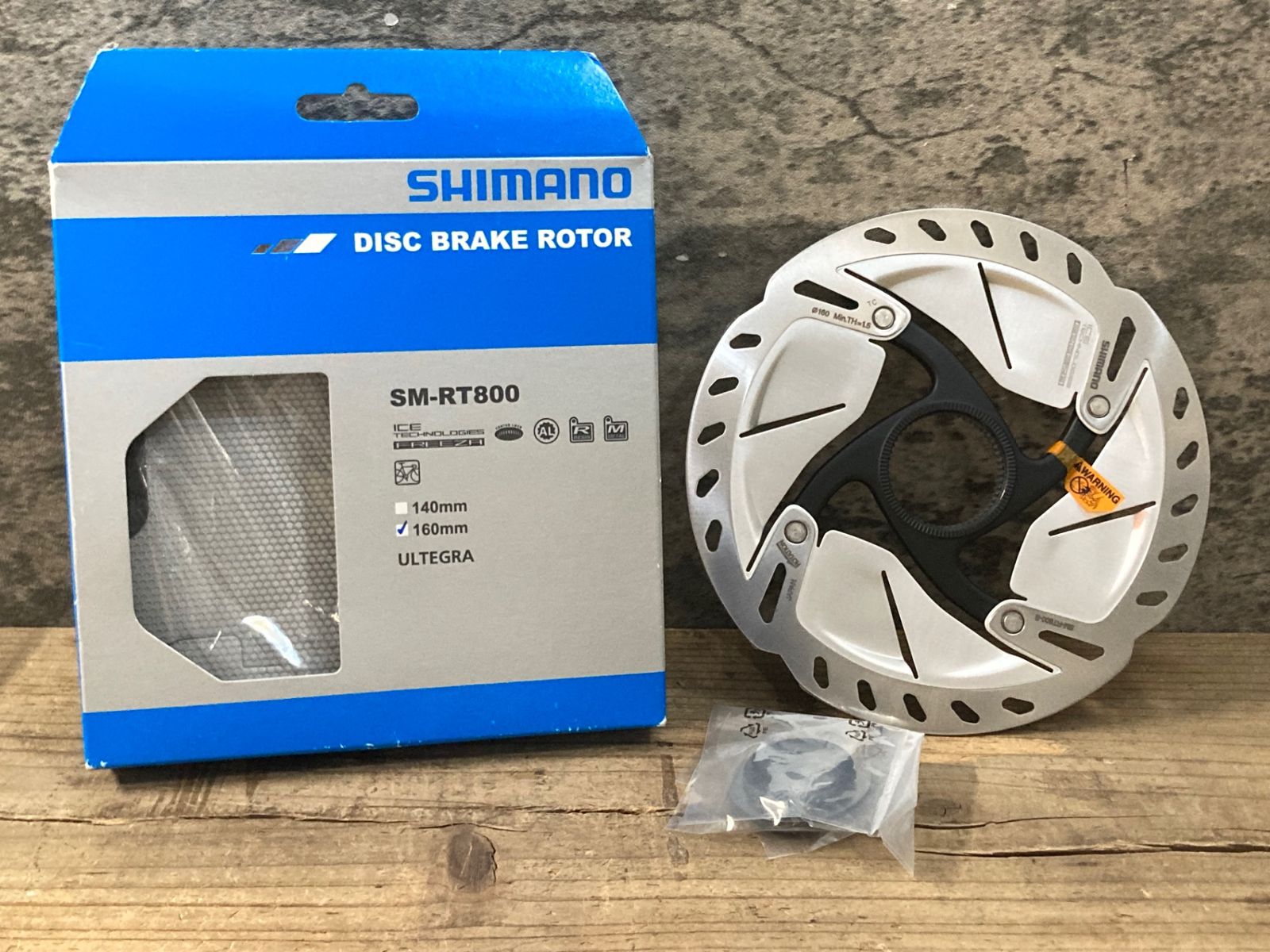 KH320 シマノ SHIMANO SM-RT800-S ディスクブレーキローター Φ160