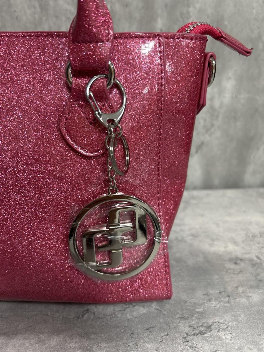 美品 GYDA ジェイダ GGチャーム グリッター ショルダー バッグ size 