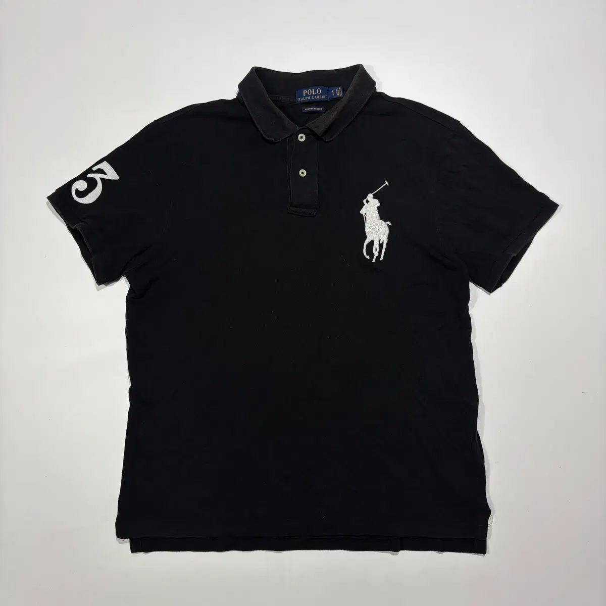 ポロ ラルフローレン ビックポニー ブラック KARA 半袖 Tシャツ