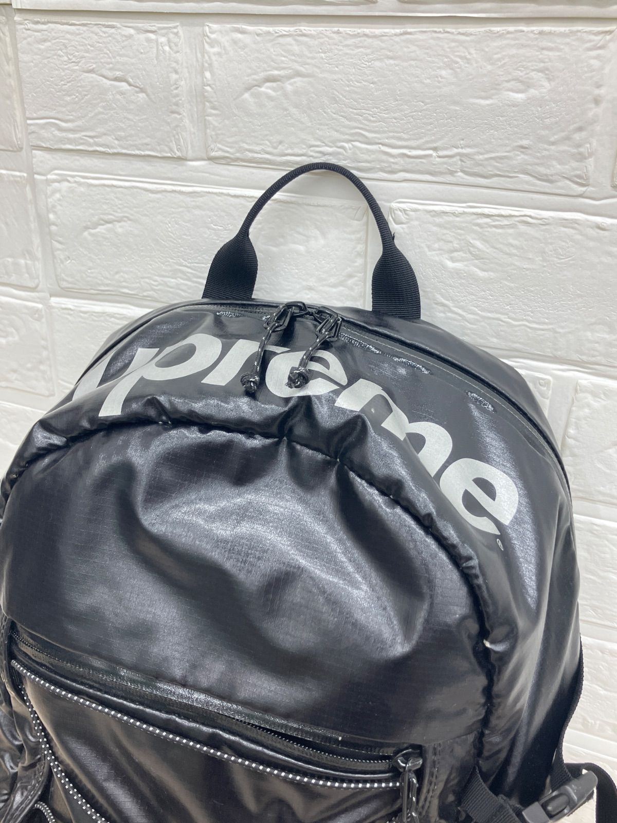 Supreme backpack Black 17AW シュプリーム バックパック ブラック No