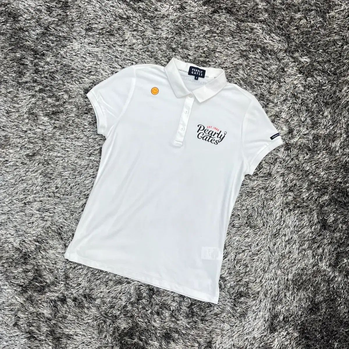 パーリーゲイツ レディース ゴルフ 半袖 カラ Tシャツ (2)