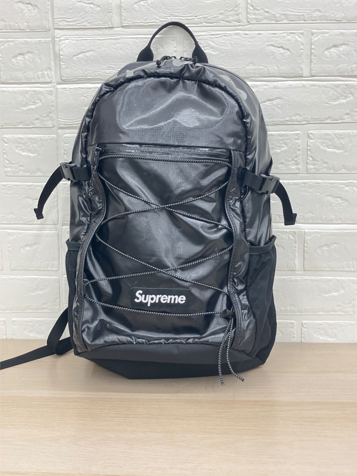 Supreme backpack Black 17AW シュプリーム バックパック ブラック No