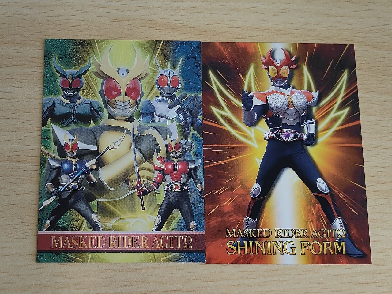 aca627 仮面ライダーアギト トレーディングコレクション カード まとめ