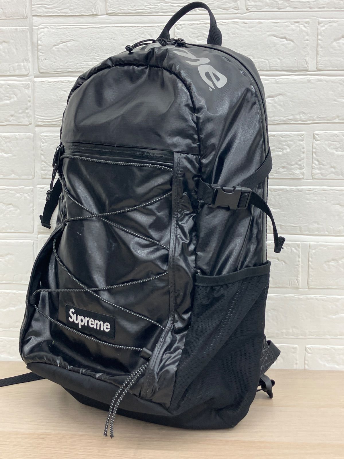Supreme backpack Black 17AW シュプリーム バックパック ブラック No