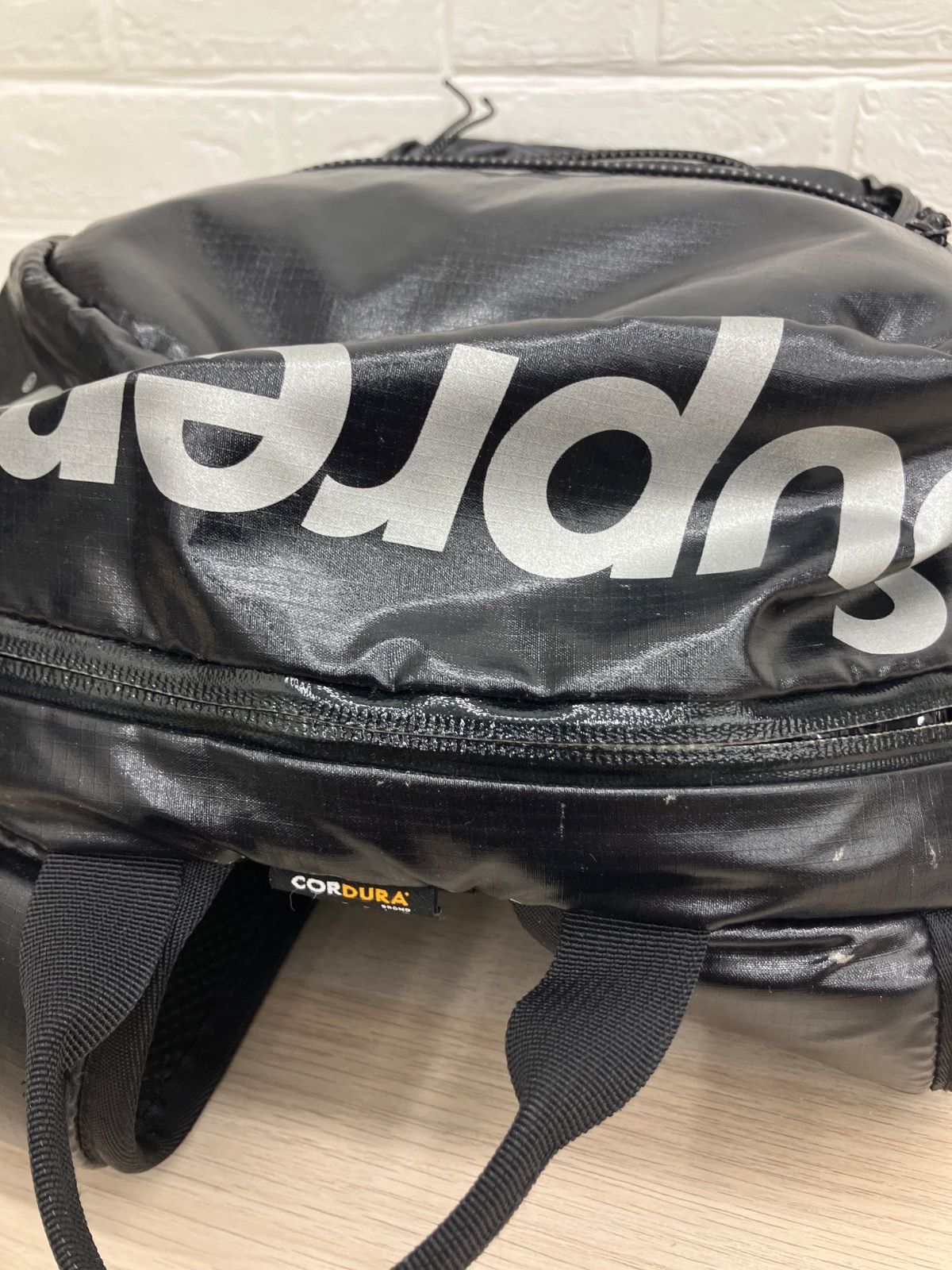 Supreme backpack Black 17AW シュプリーム バックパック ブラック No