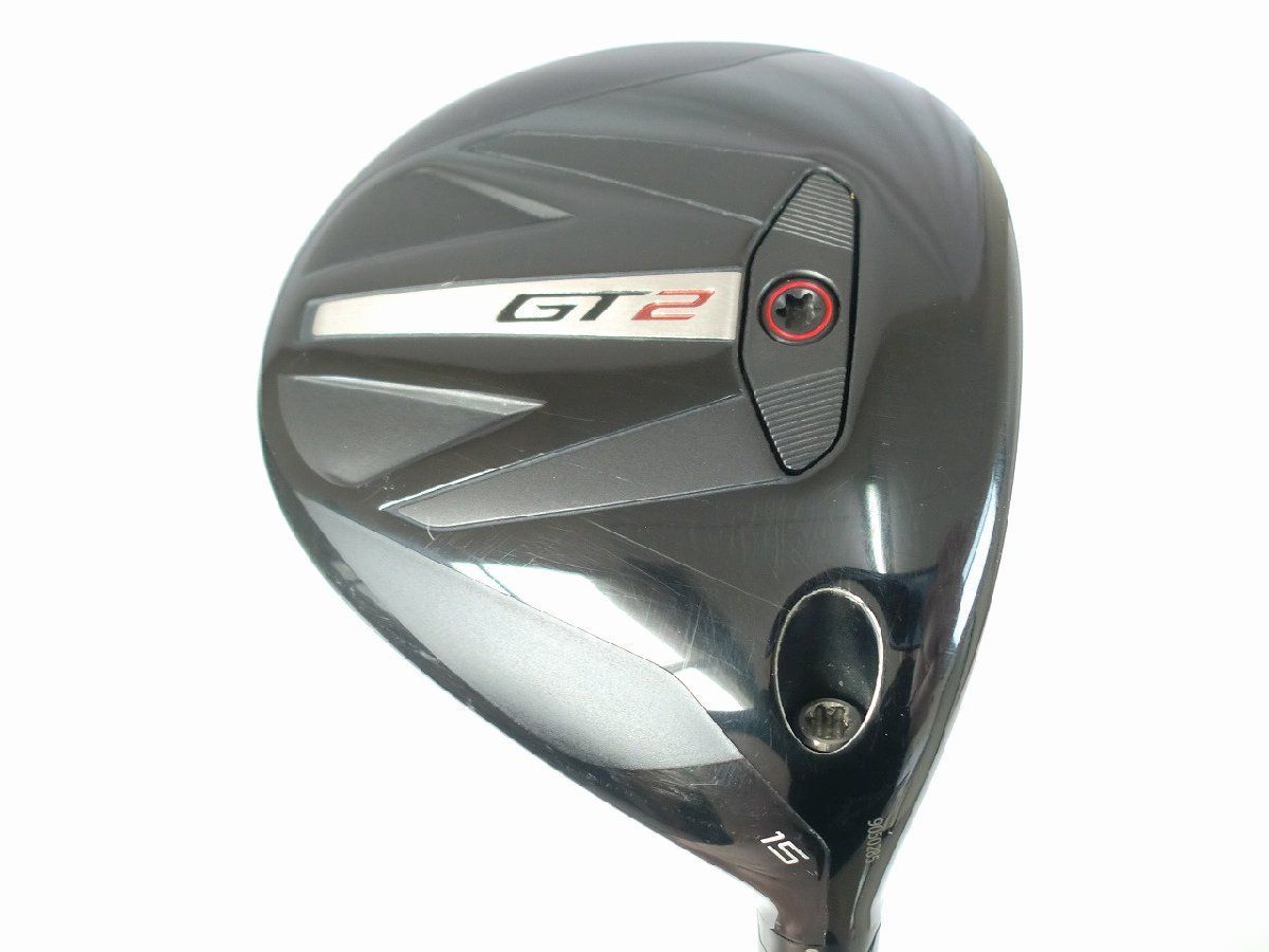 中古品 タイトリスト GT2 フェアウェイウッド 15° DENALI RED 50 5.5