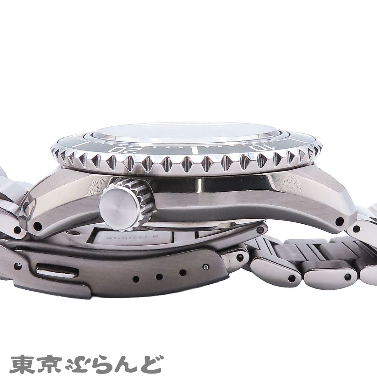 セイコー SEIKO プロスペックス SBEJ009 6R54-00D0 グリーン ステンレススチール ダイバーズ 1968 ヘリテージ GMT 腕時計 メンズ 自動巻 101885428