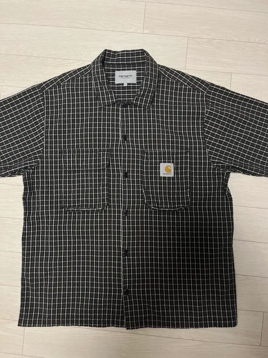 Carhartt WIP ドライシアサッカー チェック シャツ XL