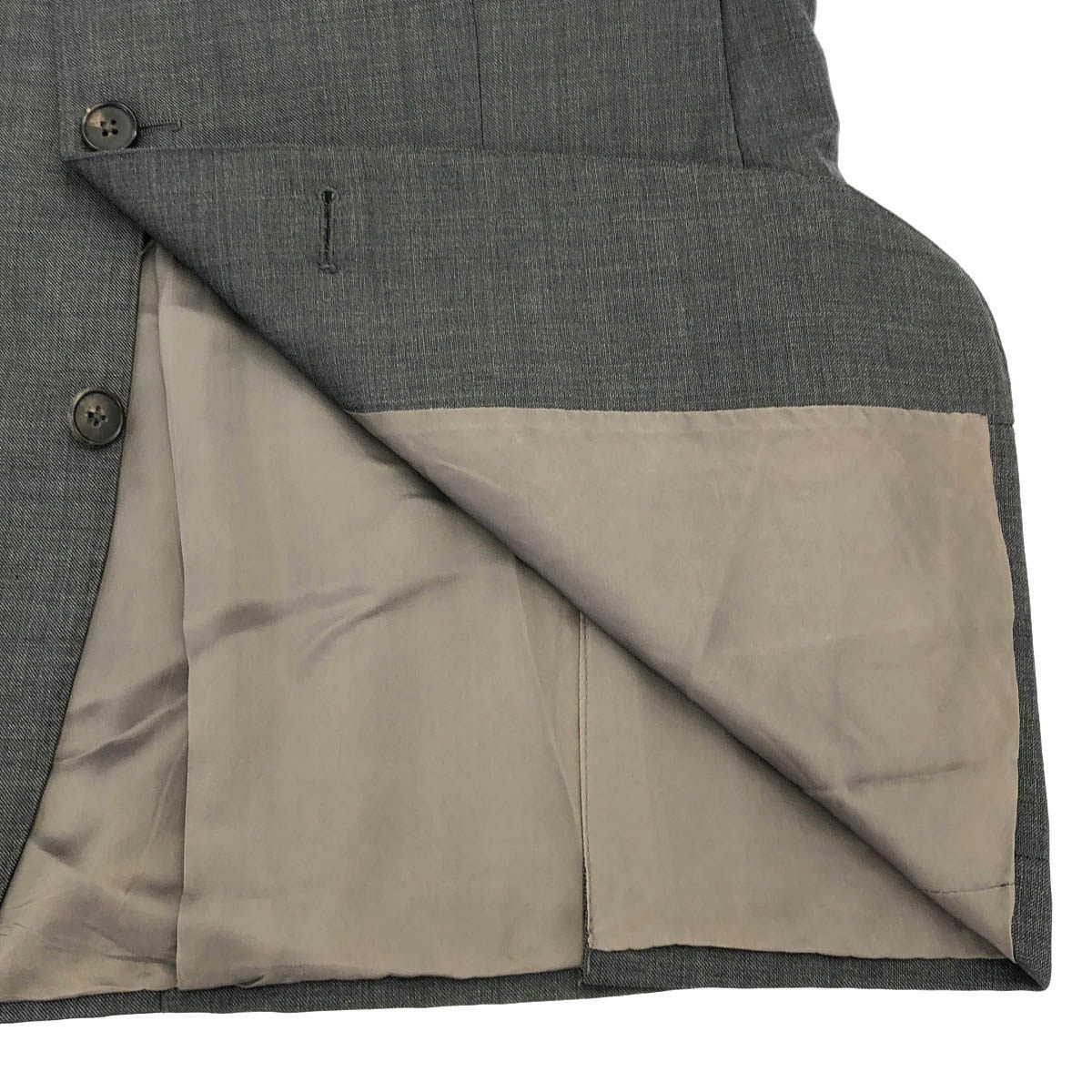 Ermenegildo Zegna セットアップ 48 ゼニア スーツ グレー Ermenegildo Zegna エルメネジルド ゼニア TINDARI 3Bセットアップ